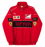 Red Ferrari Vintage Racing Jacket