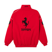 Red Ferrari Vintage Racing Jacket