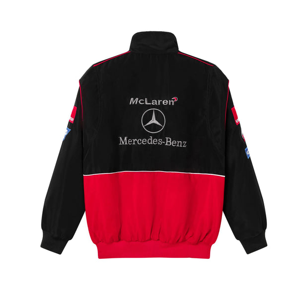 Red Mercedes Vintage Racing Jacket