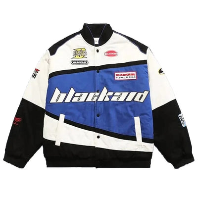Blue Blackaid Vintage Racing Jacket